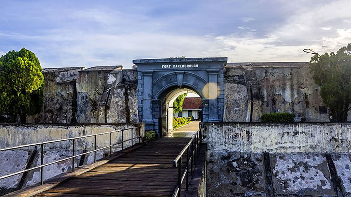 Bukti Sejarah Benteng Marlborough di Malaka (ft/istimewa)