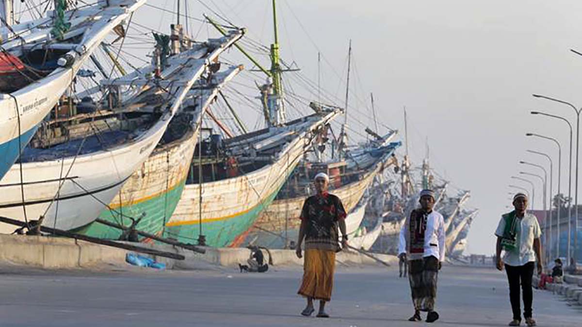 Kondisi pelabuhan sunda kelapa pada masa sekarang (ft/istimewa)