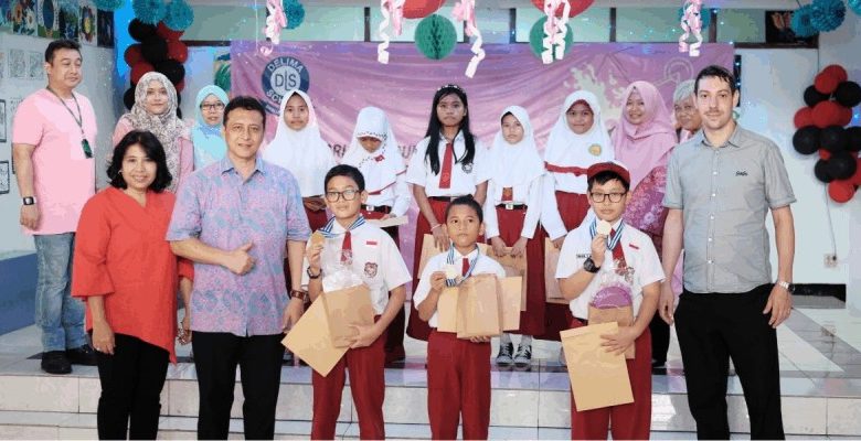 SDI ghama Junior ikut berpartisipasi dalam kejuaran Spelling bell di Delima School Jakarta (ft/istimewa)