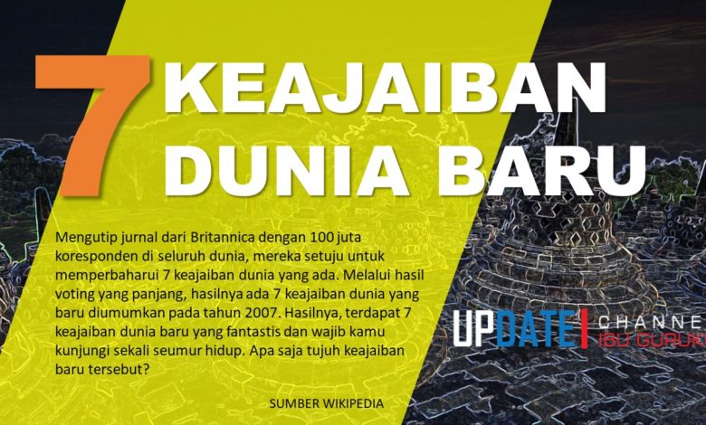 7 Keajaiban Dunia Baru: Keindahan Ajaib di Berbagai Benua (ft/istimewa)