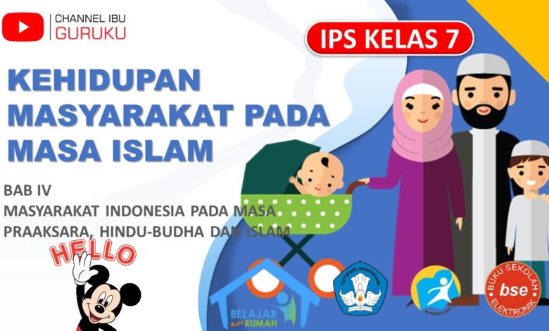 KEHIDUPAN MASYARAKAT PADA MASA ISLAM