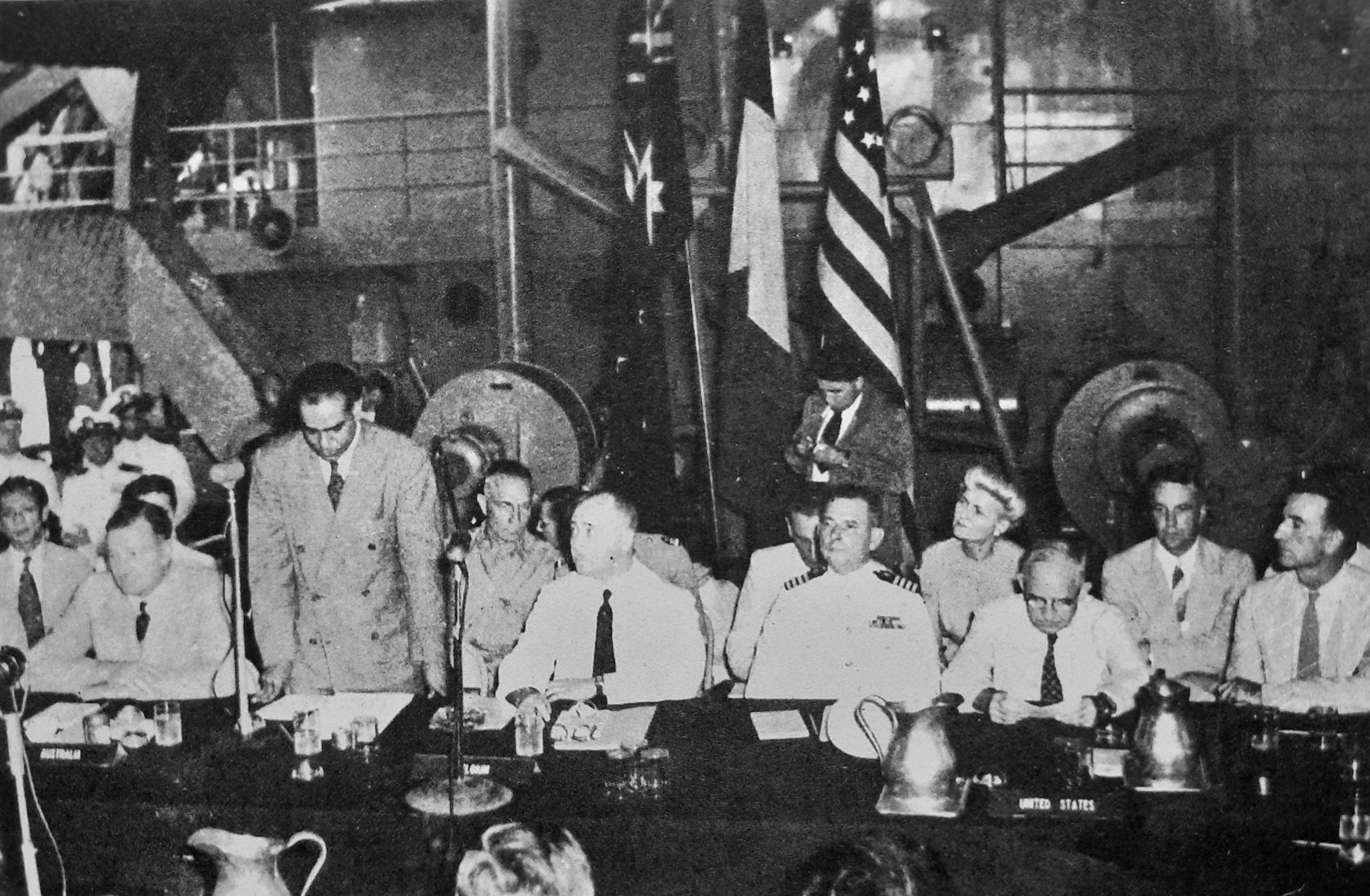 Perundingan Renville 17 Januari 1948 di Kapal Milik Amerika Serikat