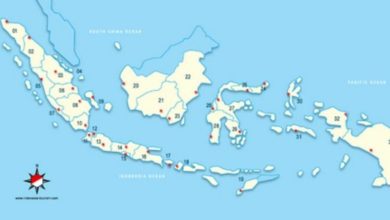 Bentuk Muka Bumi Indonesia dan Posisi Geografis