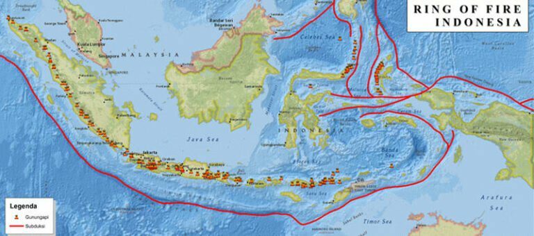 Bentuk Muka Bumi Indonesia Dan Posisi Geografis