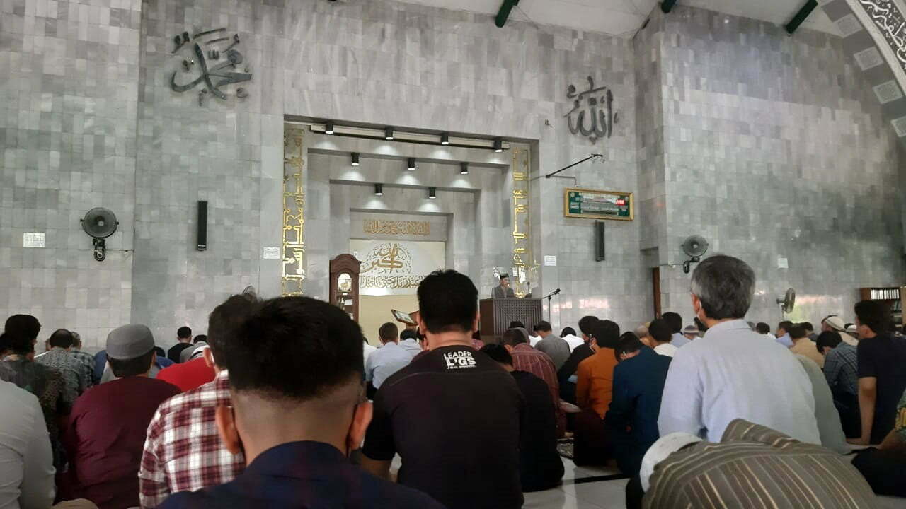 Khutbah Shalat Jumat masjid Jami Ukhuwah Islamiyah UI