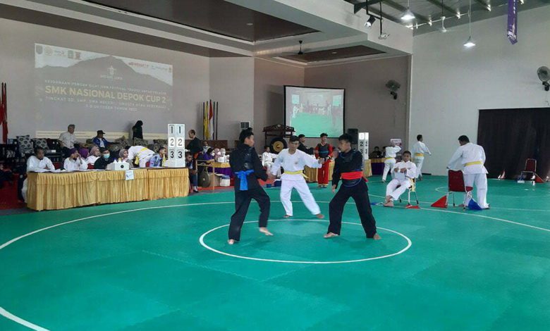 Kejuaraan pencak silat antar pelajar depok