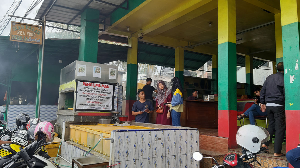 Seafood angin seroja di Leuwisadeng Bogor, murah (foto/istimewa)