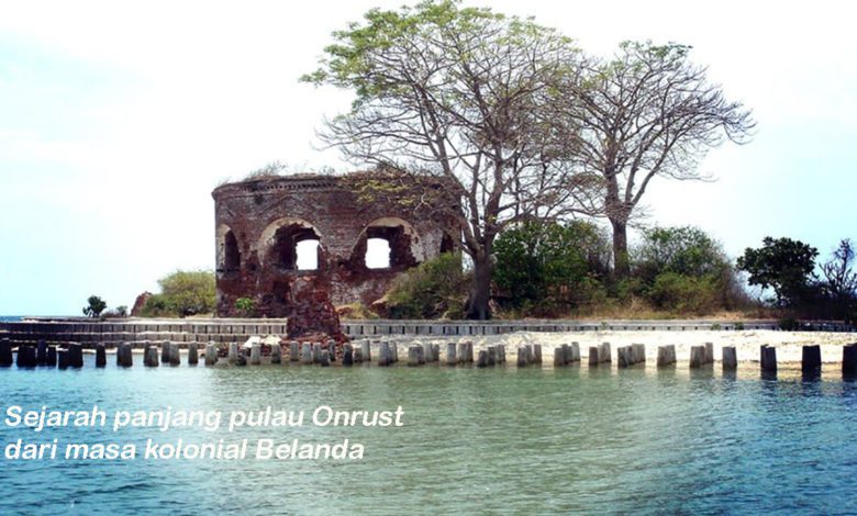 Sejarah panjang pulau Onrust dari masa kolonial Belanda (foto/istimewa)