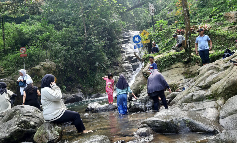 Air Terjun Curug Panjang Megamendung Puncak Bogor (ft/istimewa)