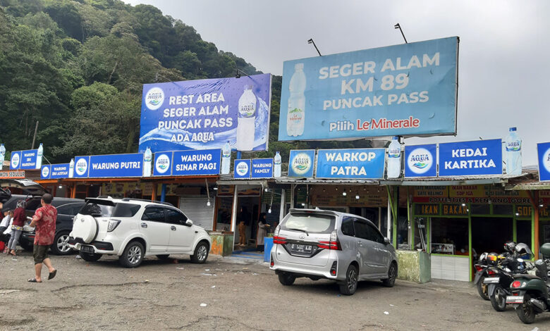 Segar Alam Puncak Pass tempat istirahat (ft/istimewa)