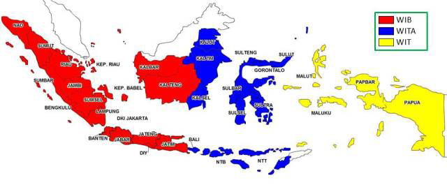 Zona Waktu Indonesia: Merangkai Waktu di Nusantara yang Luas (ft/istimewa)