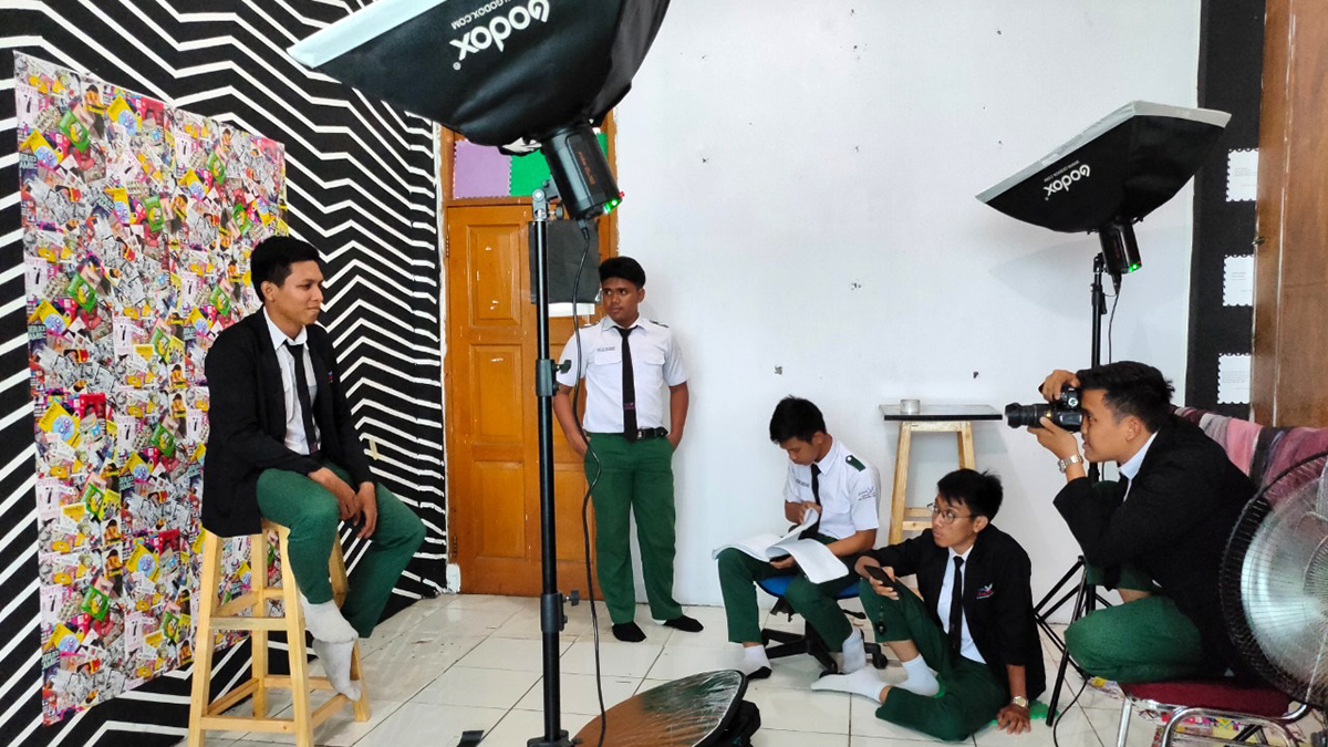 Media Center sekolahGHAMA Sarana Publikasi dan Belajar Siswa (ft/istimewa)