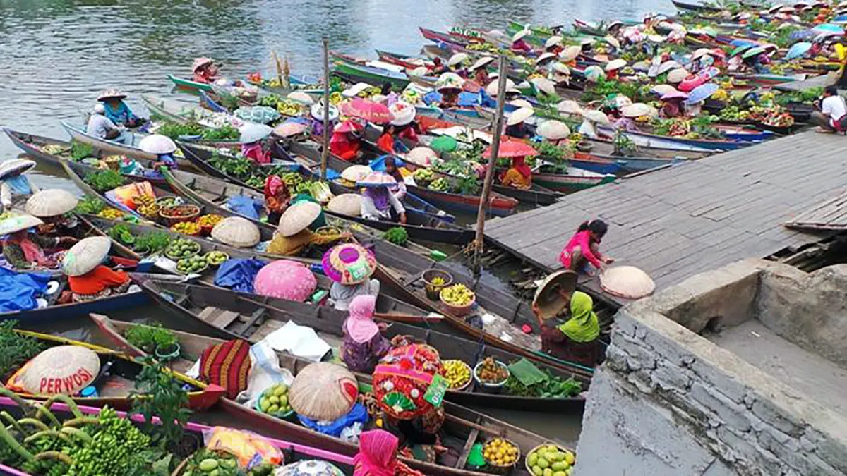 Banjarmasin: Kota di Tengah Sungai (ft/istimewa)