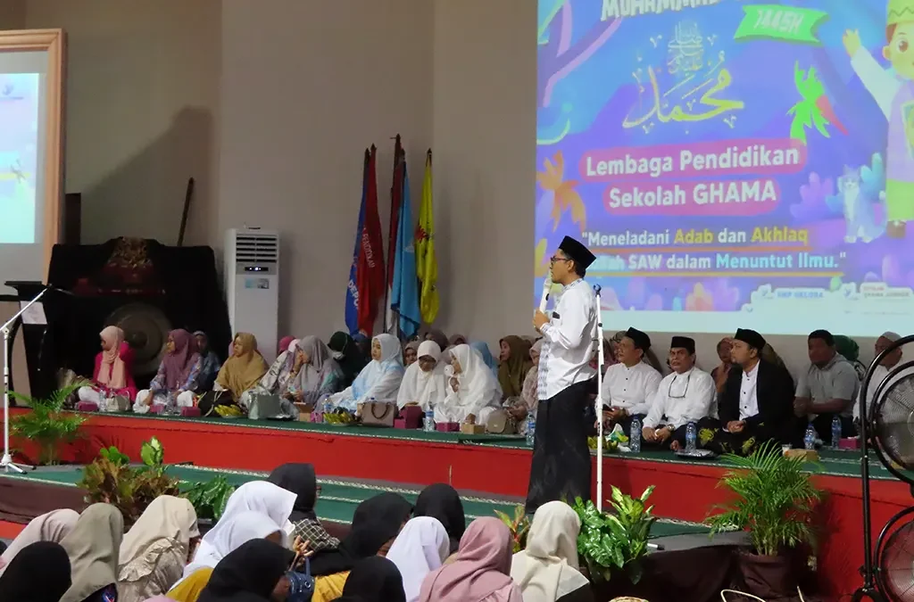 Direktur Utama Sekolah GHAMA Menghadiri Maulid Nabi Muhammad SAW (ft/istimewa)