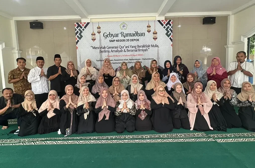 Gebyar Ramadhan SMPN 20 Depok (ft/istimewa)