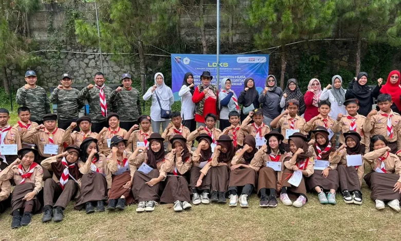 Latihan Dasar Kepemimpinan Siswa (LDKS) Kelas VII SMP Negeri 20 dengan Tema "Membentuk Pemimpin Muda Berkarakter, Berintegritas dan Bertanggungjawab" dilaksanakan hari Sabtu dan Minggu 26-27 Oktober 2024 yang bertempat di Semak Daun village ciawi Bogor. (ft/istimewa)