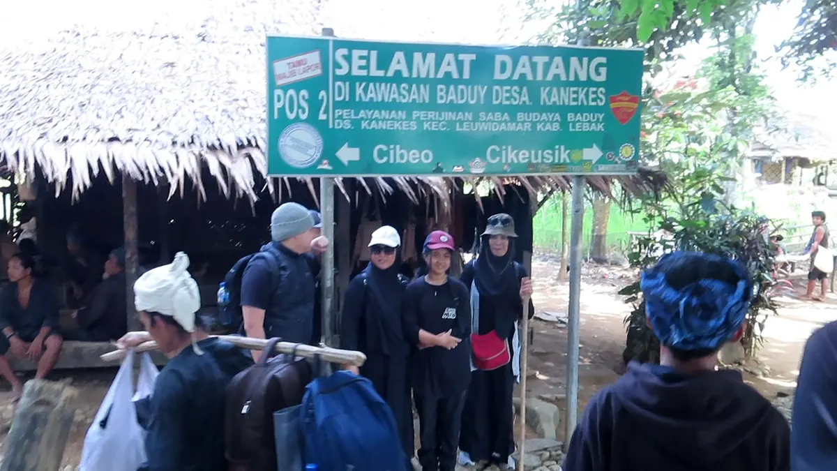 Menyusuri Wisata Budaya Baduy Dalam lewat Cijahe (ft/istimewa)