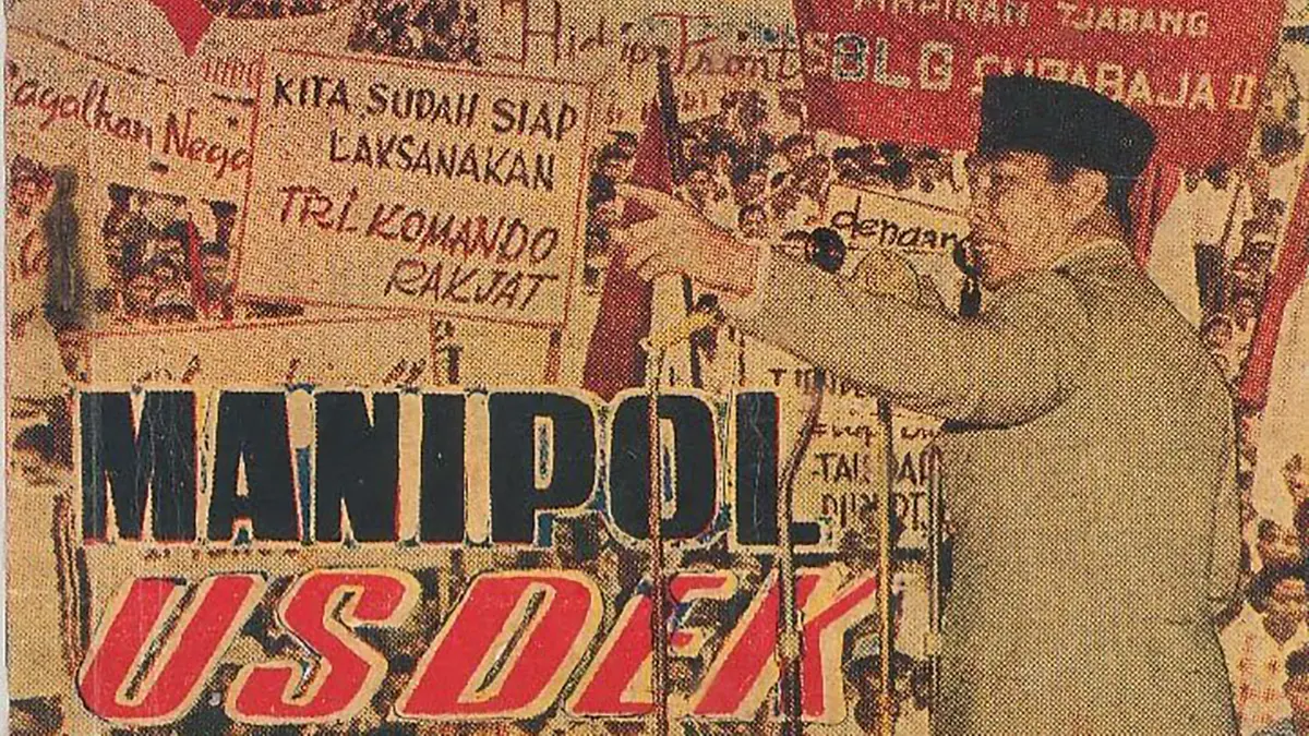 Manipol Usdek dan Demokrasi Terpimpin: Konsep Politik Soekarno (ft.istimewa)