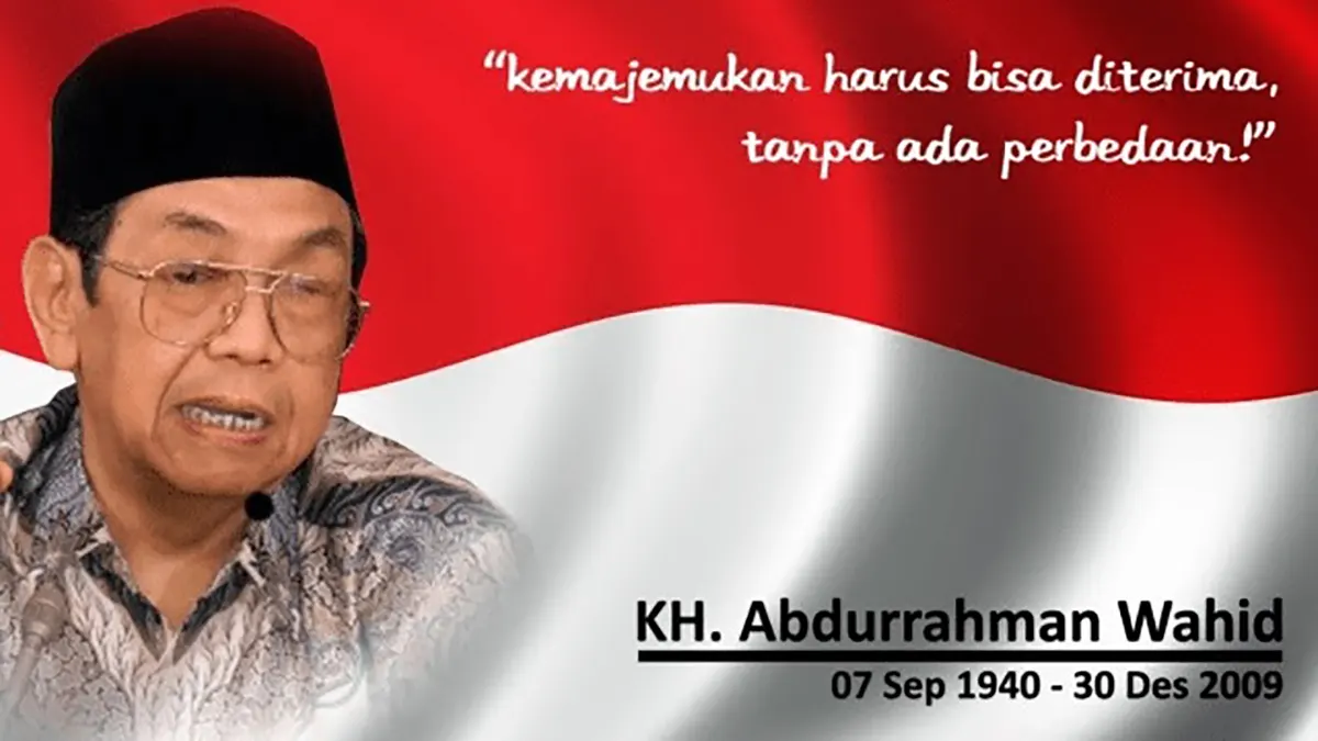 Peran Gus Dur dalam Memperjuangkan Pluralisme dan Toleransi di Indonesia (ft.istimewa)
