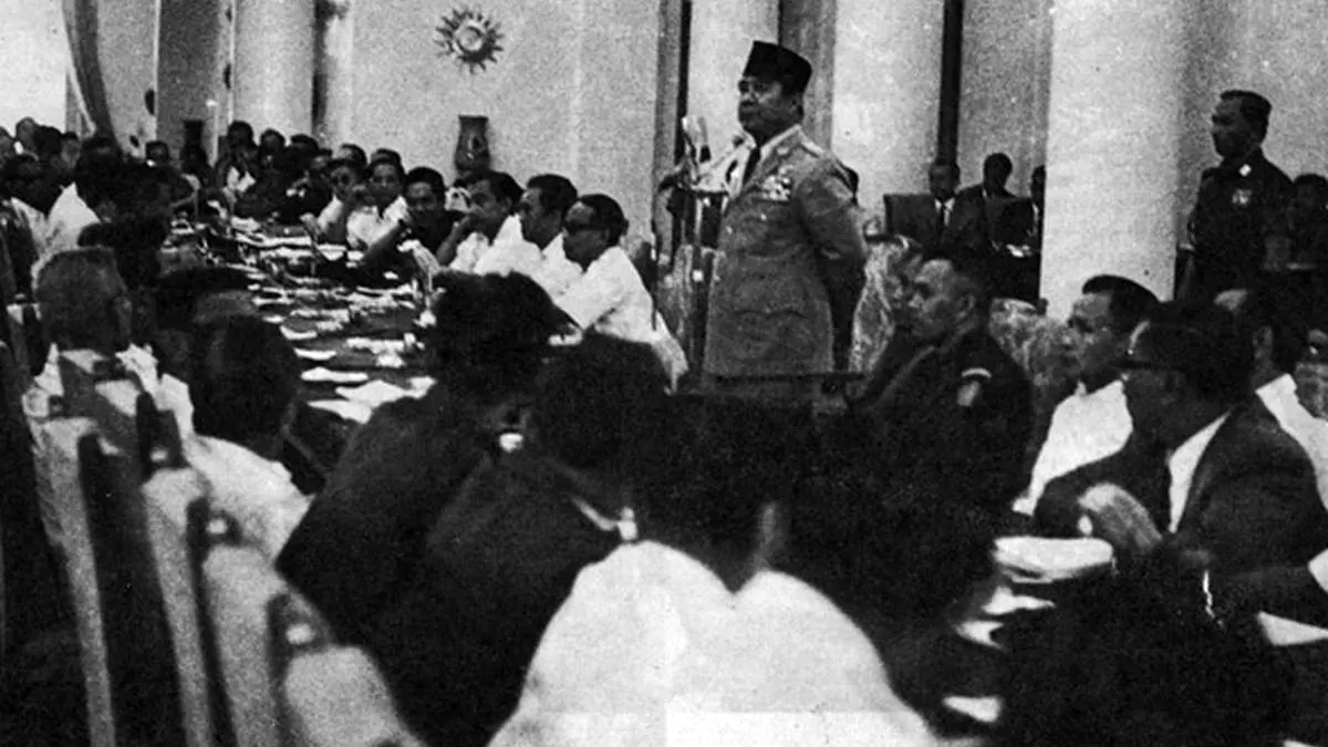 Peran Manipol Usdek dalam Pembentukan Kebijakan Nasional pada Tahun 1959–1965