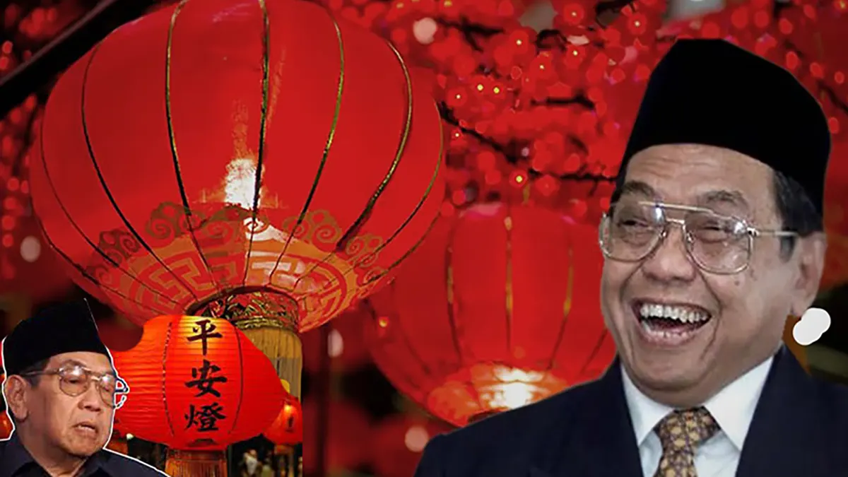 Gus Dur dan Penghapusan Larangan Politik bagi Etnis Tionghoa di Indonesia (ft.istimewa)