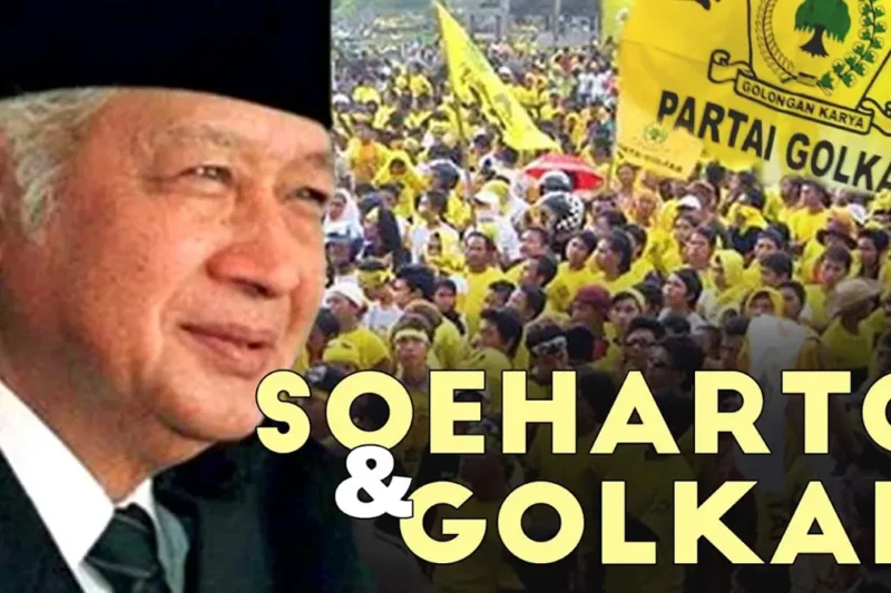 Soeharto dan Golkar: Mesin Politik yang Mengukuhkan Kekuasaan