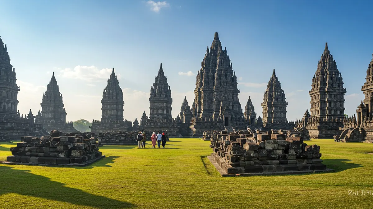 Candi Prambanan: Bukti Keagungan Arsitektur Hindu dari Kerajaan Mataram Kuno (ft.istimewa)