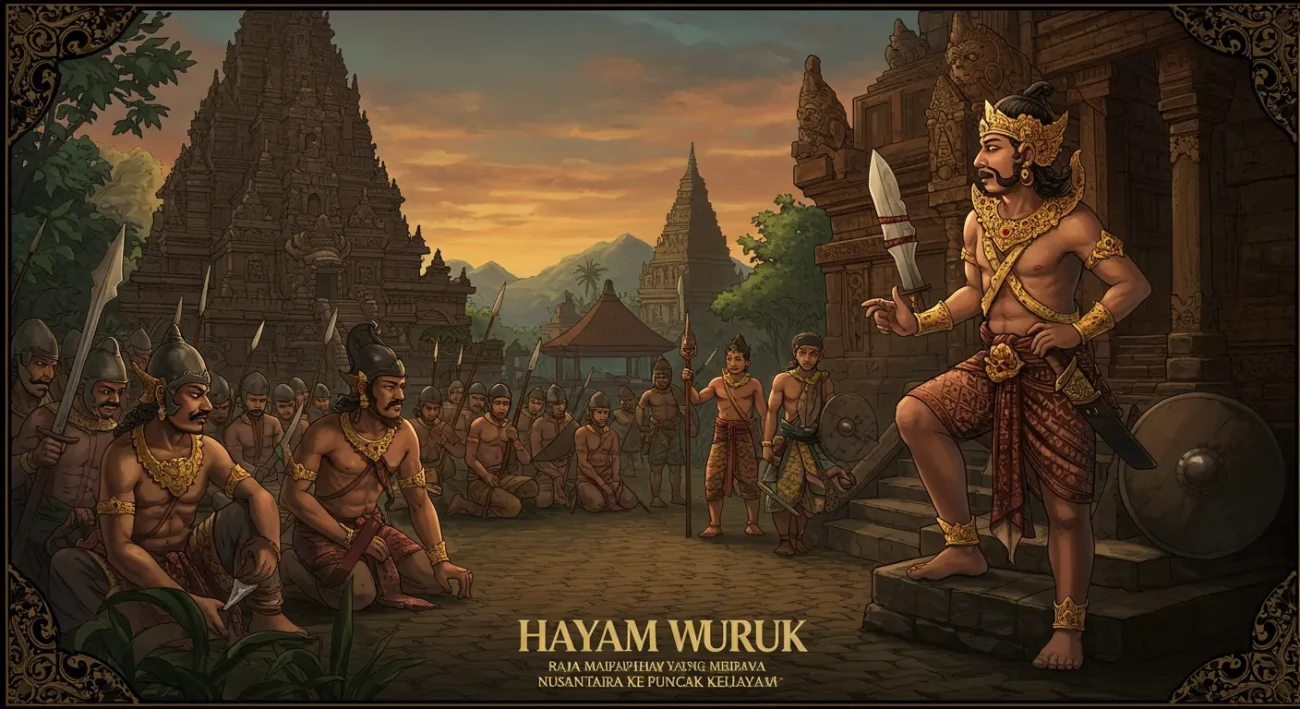 Hayam Wuruk: Raja Majapahit yang Membawa Nusantara ke Puncak Kejayaan (ft.istimewa)