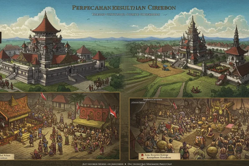 Perpecahan Kesultanan Cirebon: Dari Kesultanan Cirebon ke Kasepuhan dan Kanoman
