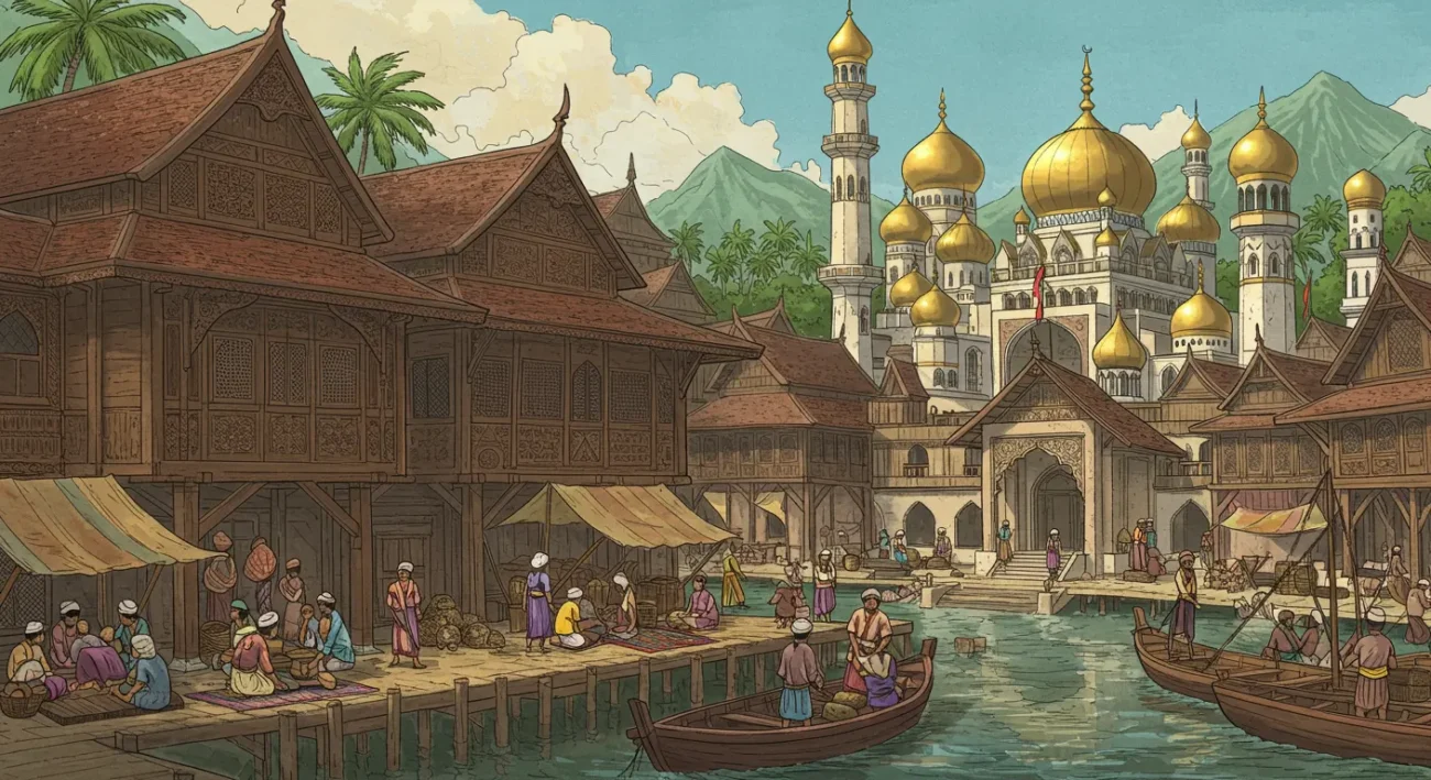 Kerajaan Aceh Darussalam: Kekuatan Politik dan Agama di Sumatra Utara (ft.istimewa)