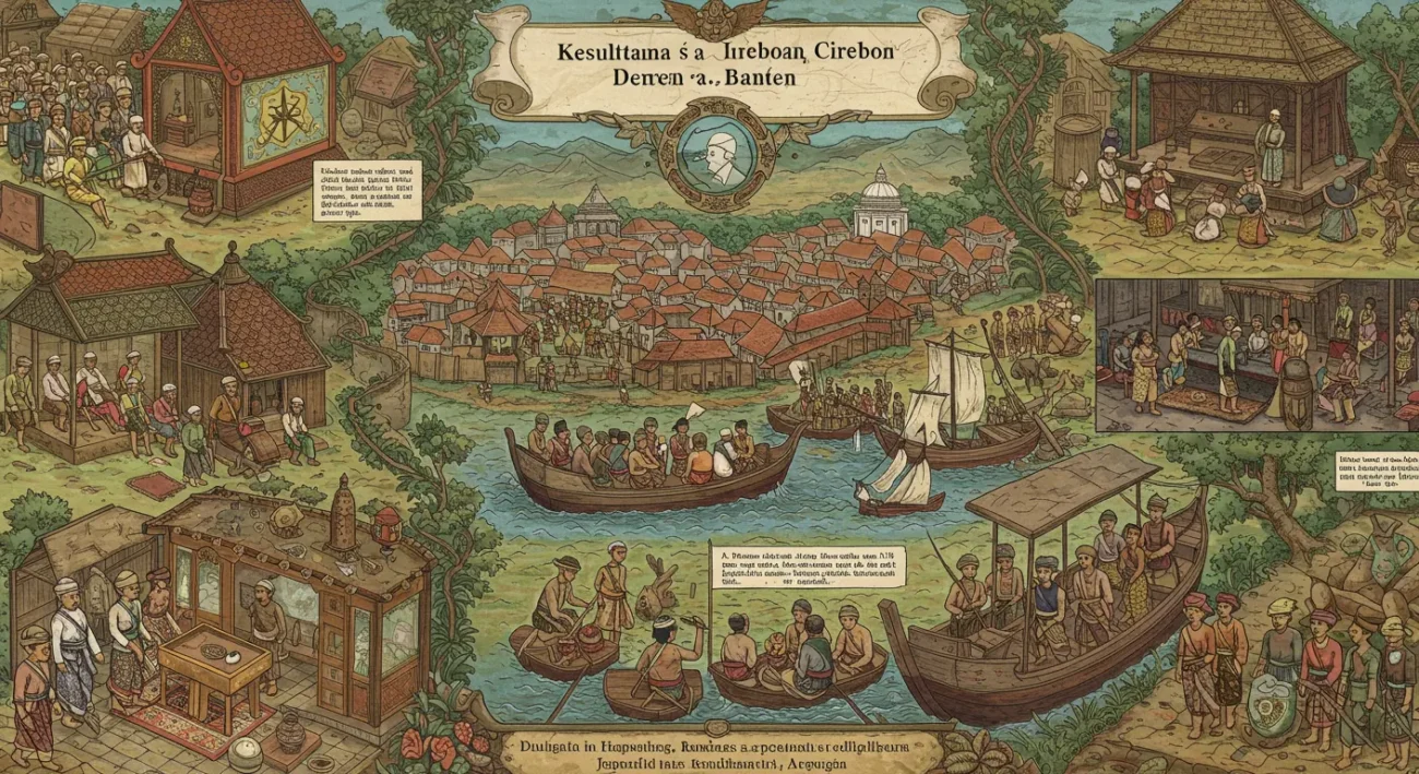 Kesultanan Cirebon dan Hubungannya dengan Kesultanan Demak dan Banten (ft.istimewa)