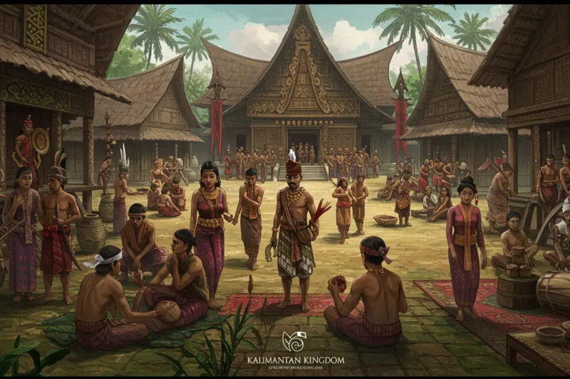 Kehidupan Sosial dan Budaya dalam Kerajaan-Kerajaan Kalimantan