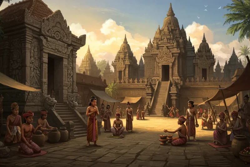 Perbandingan Kerajaan Hindu-Buddha dan Islam di Pulau Jawa