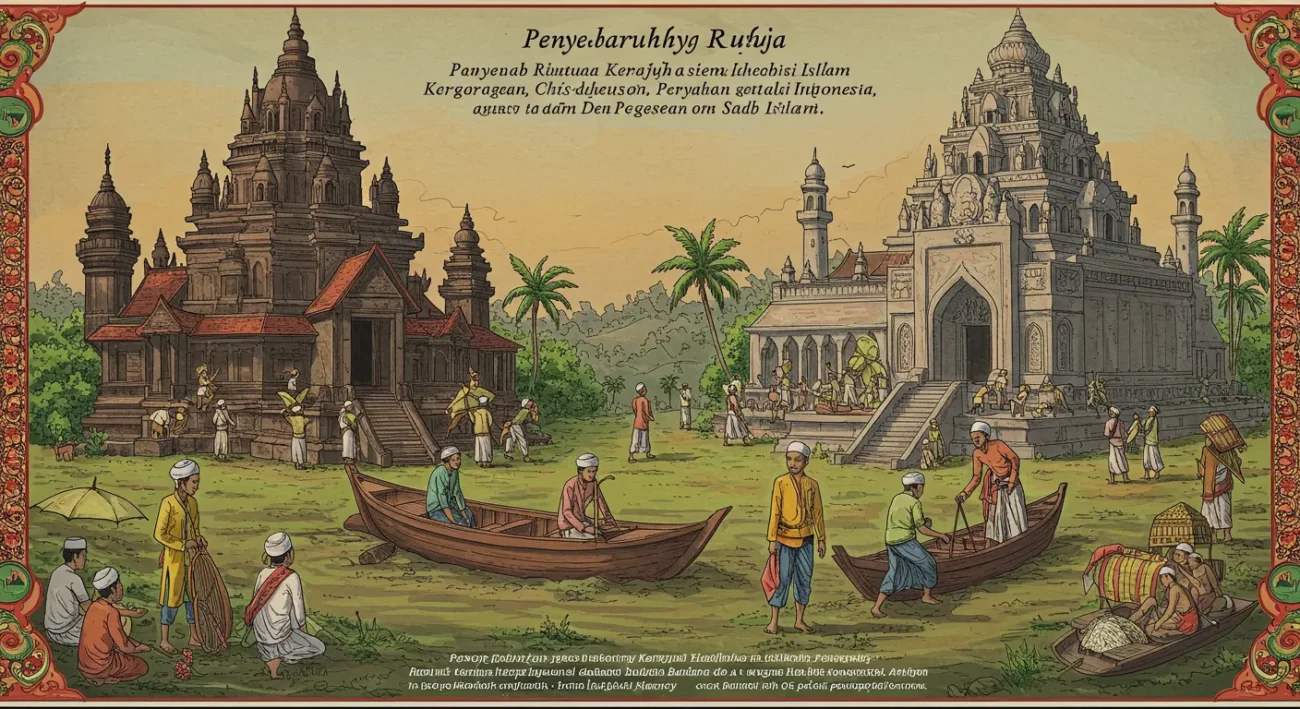 Penyebab Runtuhnya Kerajaan Hindu-Buddha di Indonesia dan Pergeseran ke Islam (ft.istimewa)
