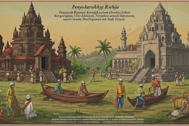 Penyebab Runtuhnya Kerajaan Hindu-Buddha di Indonesia dan Pergeseran ke Islam