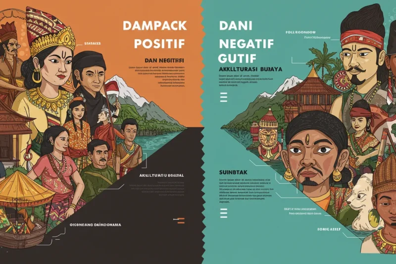 Dampak Positif dan Negatif Akulturasi Budaya di Indonesia