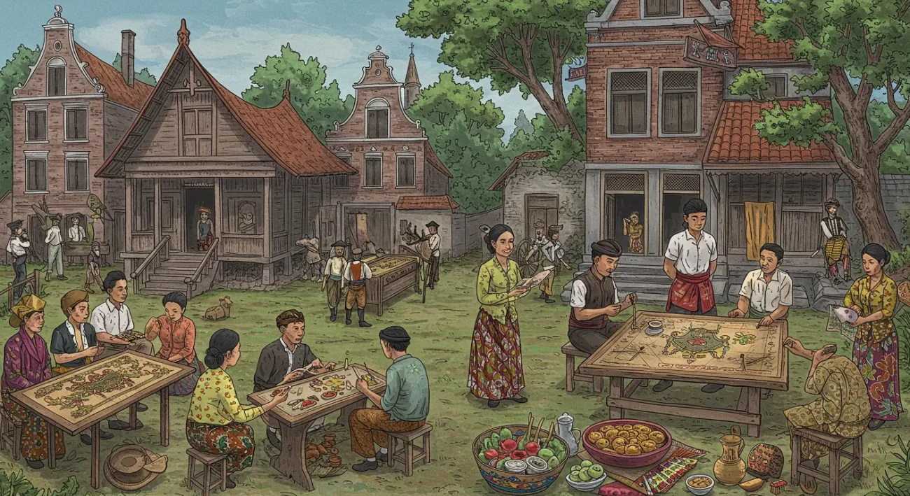 Akulturasi Budaya Indonesia dan Belanda pada Masa Penjajahan (ft.istimewa)