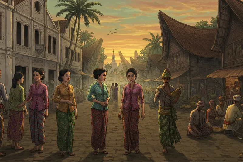 Kehidupan Sosial di Batavia: Perbedaan Kelas antara Pribumi dan Kolonial