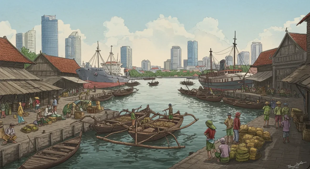 Warisan Sejarah Sunda Kelapa dalam Perkembangan Jakarta Modern (ft.istimewa)