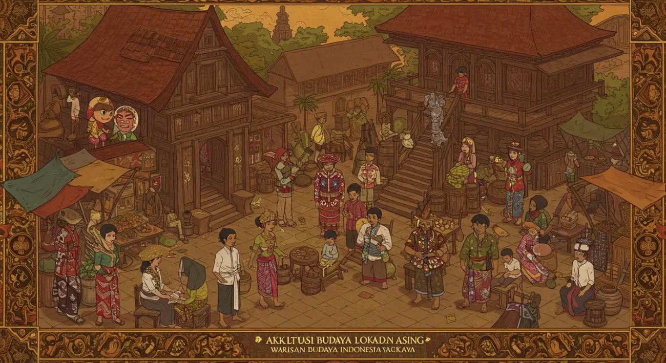 Akulturasi Budaya Lokal dan Asing: Warisan Budaya Indonesia yang Kaya (ft.istimewa)