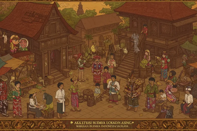 Akulturasi Budaya Lokal dan Asing: Warisan Budaya Indonesia yang Kaya