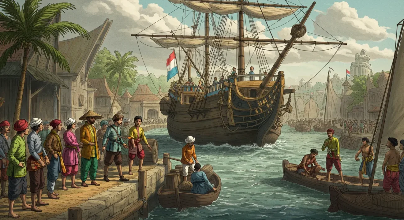 Perdagangan Nusantara di Era Kolonial: Monopoli VOC dan Dampaknya terhadap Masyarakat (ft.istimewa)