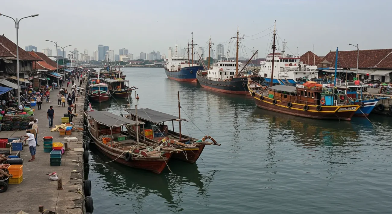 Pelabuhan Sunda Kelapa Saat Ini: Jejak Sejarah yang Masih Bertahan (ft.istimewa)