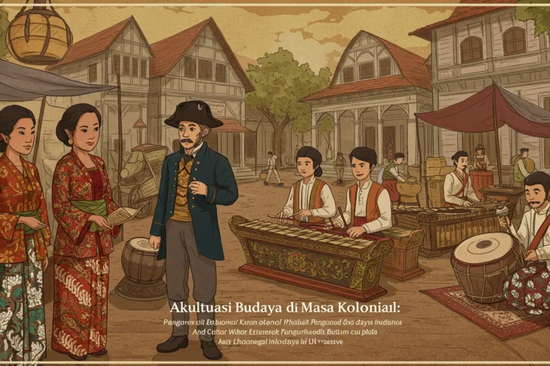 Akulturasi Budaya di Masa Kolonial: Pengaruh Barat dalam Budaya Indonesia