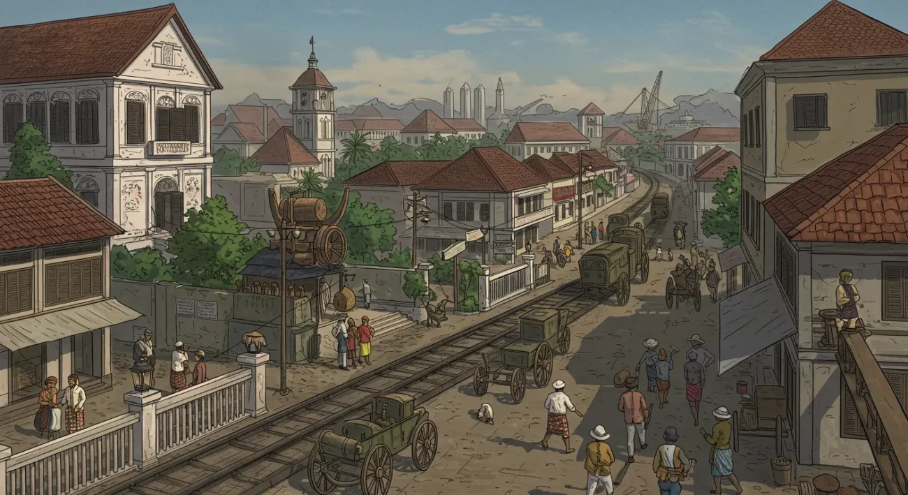 Peran Budaya Kolonial dalam Pembentukan Kota-Kota di Indonesia (ft.istimewa)