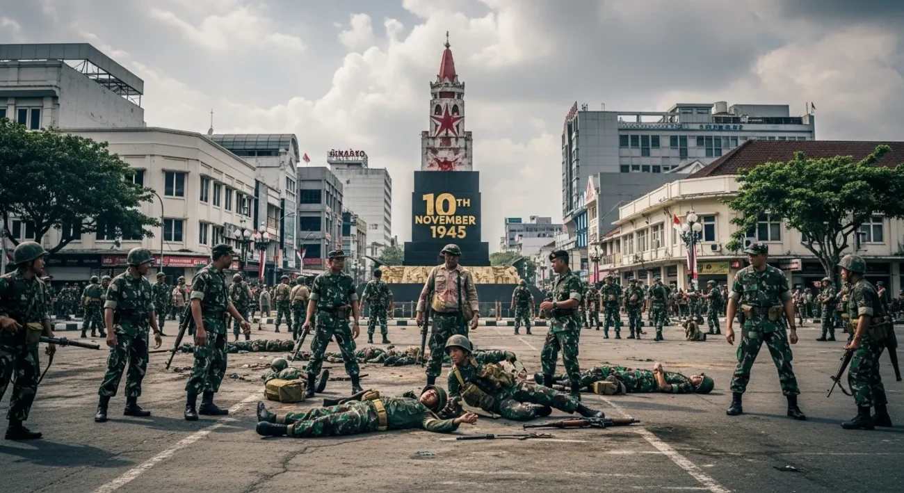 Surabaya Kota Pahlawan: Sejarah Pertempuran 10 November yang Menginspirasi Bangsa (ft.istimewa)