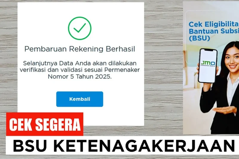 Cek Penerima BSU 2025: Panduan Lengkap Cara Mengetahui Status Bantuan Subsidi Upah dari Pemerintah