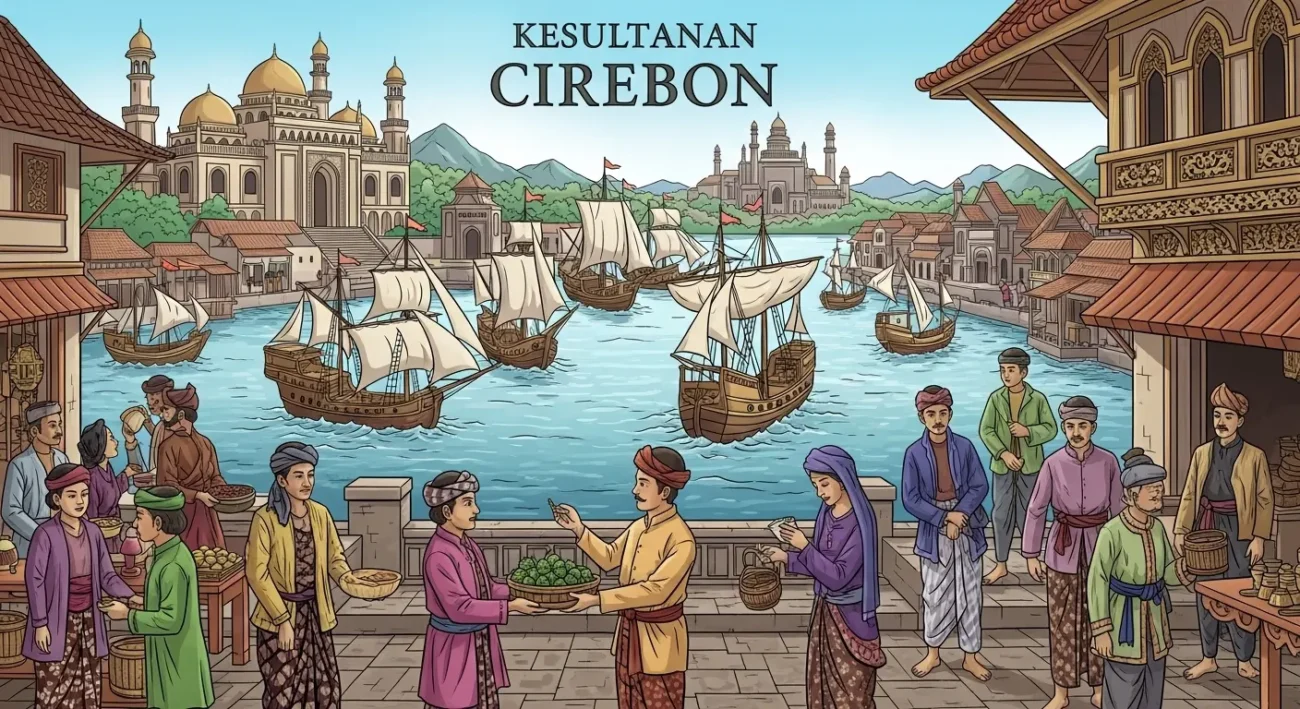 Kesultanan Cirebon sebagai Pusat Perdagangan dan Kebudayaan di Jawa Barat (ft.istimewa)
