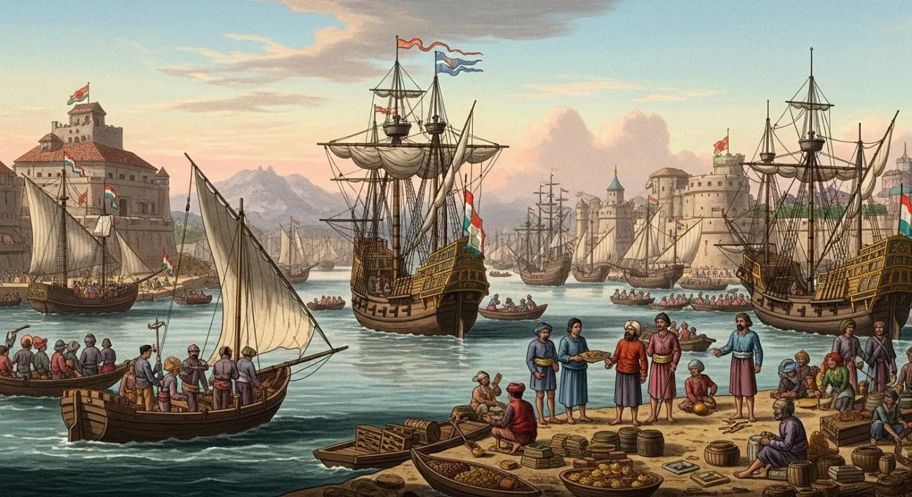 Dampak Kedatangan Portugis terhadap Perdagangan dan Ekonomi Nusantara (ft.istimewa)