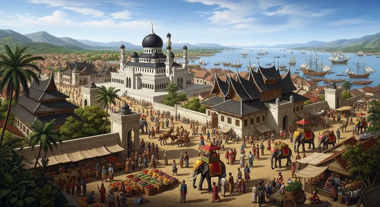 Kesultanan Aceh Darussalam: Pusat Kekuatan Islam di Asia Tenggara (ft.istimewa)